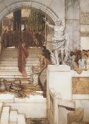 Alma-Tadema, Sir Lawrence After the Audience (mk23) oil painting on canvas